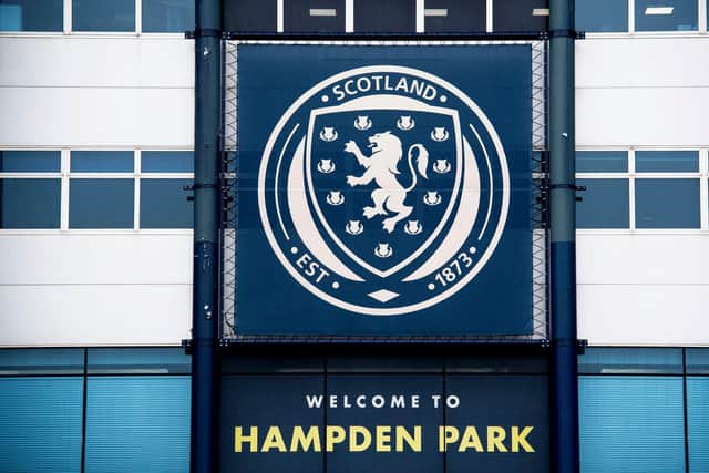 The Scottish FA responded to comments made by Rangers chief Stewart Robertson. Picture: SNS