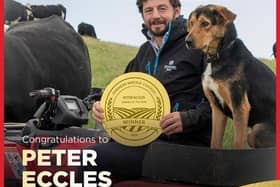 Award winning farmer: Peter Eccles