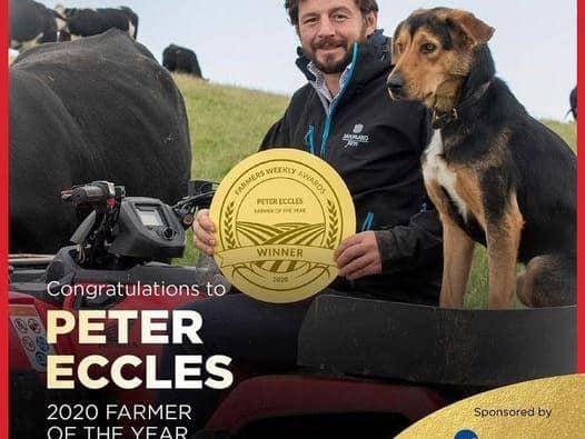 Award winning farmer: Peter Eccles