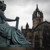 The statue of philosopher David Hume on Edinburgh's Royal Mile (Picture: Jeff J Mitchell/Getty Images)