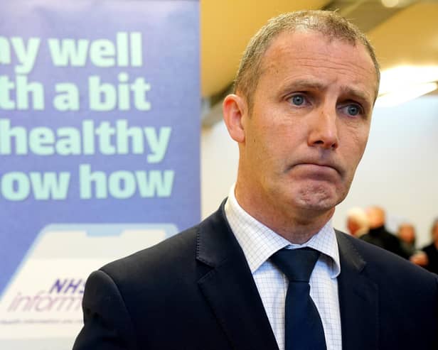 Former health secretary Michael Matheson has been found to have broken two parts of the MSP code of conduct. Image: Jane Barlow/Press Association.