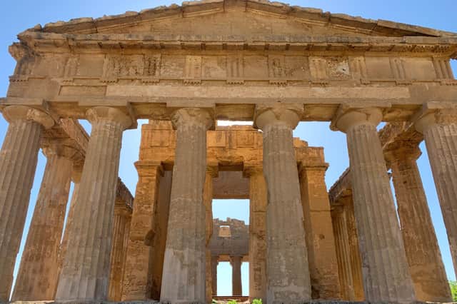 The Valley of the Temples is a UNESCO site at Agrigento, Sicily, with stunning Greek temples. Pic: J Christie