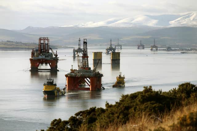 The marine engineering skills of North Sea oil workers can also be used on offshore renewable energy schemes (Picture: Andrew Milligan/PA)