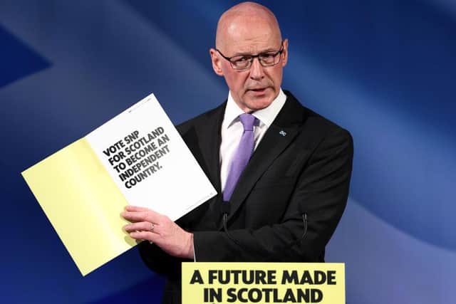 The SNP has been targeting voters with interests in football and the Eurovision Song Contest. Picture: Jeff J Mitchell/Getty Images