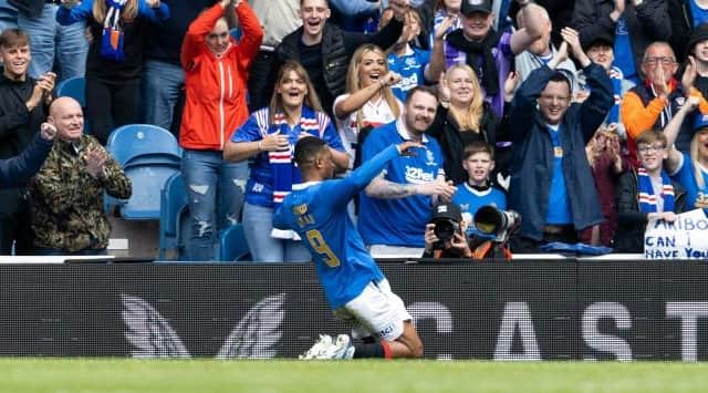 Amad Diallo is enjoying a brighter end to his loan spell at Rangers after scoring two goals in their last two games against Dundee United and Ross County. (Photo by Alan Harvey / SNS Group)