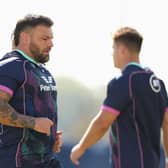 Rory Sutherland has been handed a start for Scotland against Tonga on Sunday.