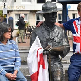 Some locals are fiercely protective of Robert Baden-Powell's statue (Getty Images0