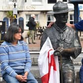 Some locals are fiercely protective of Robert Baden-Powell's statue (Getty Images0