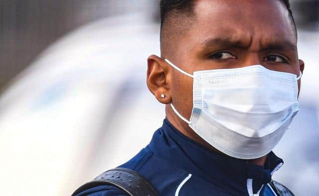 Alfredo Morelos, who has missed Rangers' last three games through suspension, is expected to return to the starting line-up against Antwerp in Belgium on Thursday night. (Photo by Ross MacDonald / SNS Group)