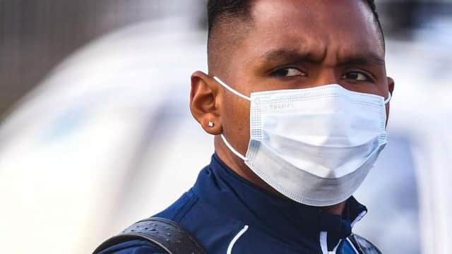 Alfredo Morelos, who has missed Rangers' last three games through suspension, is expected to return to the starting line-up against Antwerp in Belgium on Thursday night. (Photo by Ross MacDonald / SNS Group)