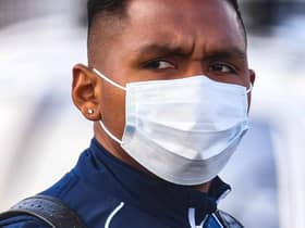 Alfredo Morelos, who has missed Rangers' last three games through suspension, is expected to return to the starting line-up against Antwerp in Belgium on Thursday night. (Photo by Ross MacDonald / SNS Group)