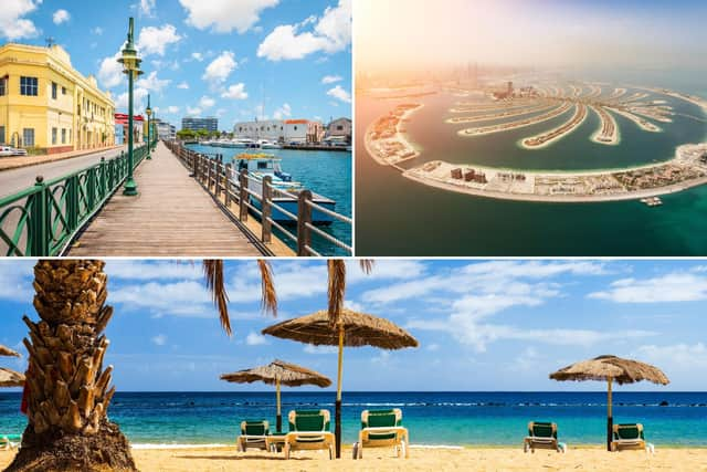 Finish off your winter in style by jetting off to one of these warm destinations in February 2022. Photo: NAPA74 / Getty Images / Canva Pro. Jag_cz / Getty Images / Canva Pro. DaLiu / Getty Images / Canva Pro.