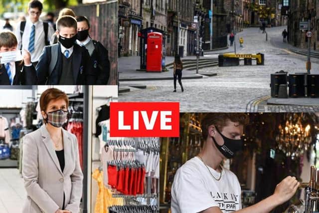 Scotland’s First Minister Nicola Sturgeon will hold a coronavirus briefing at 12pm