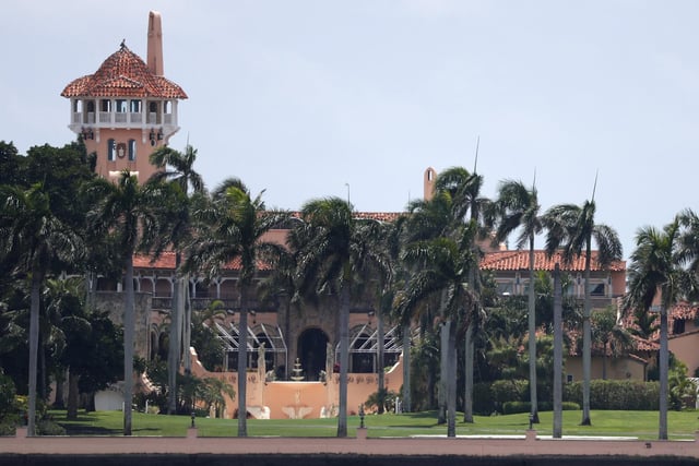 FILE - President Donald Trump's Mar-a-Lago estate is shown on July 10, 2019, in Palm Beach