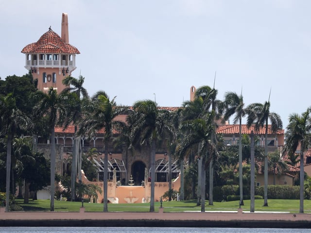 FILE - President Donald Trump's Mar-a-Lago estate is shown on July 10, 2019, in Palm Beach