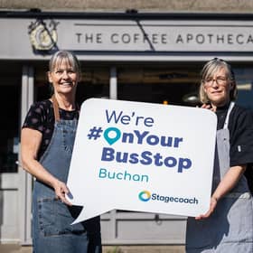 OnYourBusStop Buchan partner The Coffee Apothecary.