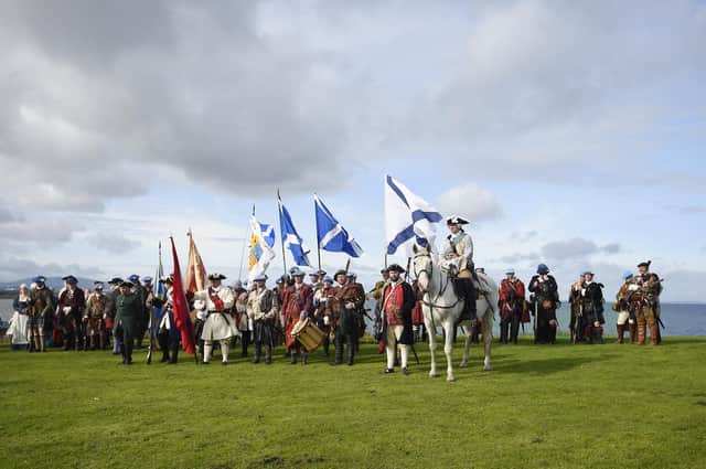 Pic - Greg Macvean -
Battle of Prestonpans parade