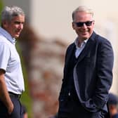 Discussions are ongoing between Jay Monahan, Commissioner of the PGA Tour, and Keith Pelley, CEO of The European Tour Group and DP World Tour. Picture: Ross Kinnaird/Getty Images.