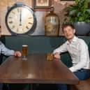 Craig Letton, CEO at MRM, and Euan Baxter, investor at BGF. Picture: Peter Lawson