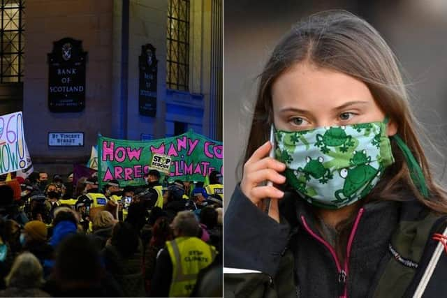 COP26: Youth activists led by Greta Thunberg to march through Glasgow demanding climate action at summit.