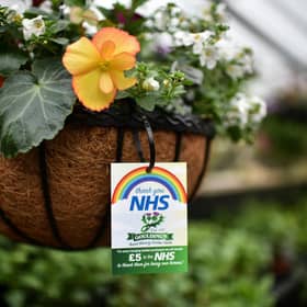 Staff at a garden centre prepare to reopen to the public in May 2020 (Photo: Jeff J Mitchell/Getty Images)
