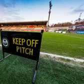 An empty Firhill Stadium where Partick Thistle will be playing League 1 football next season if the SPFL resolution passes.