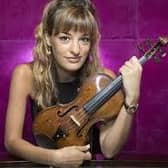 Nicola Benedetti will join young musicians from across Scotland to play Somewhere Over the Rainbow tomorrow night.