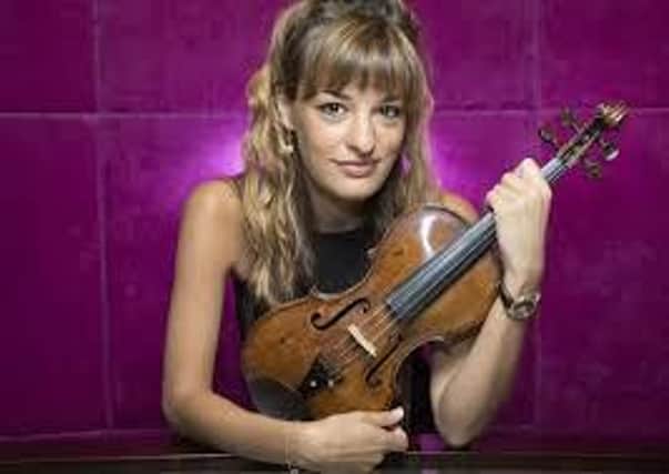Nicola Benedetti will join young musicians from across Scotland to play Somewhere Over the Rainbow tomorrow night.