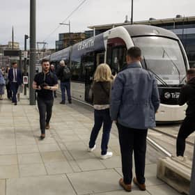 Edinburgh's tram service continues to attract controversy (Picture: Jeff J Mitchell/Getty Images)