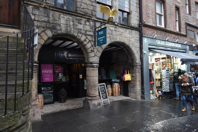 The new Scottish Heritage Lottery will help pay for refurbishment of Gladstone's Land, one of the oldest buildings on the Royal Mile. Picture: Neil Hanna