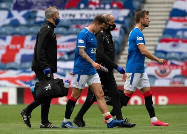 Rangers midfielder Ryan Jack's season has been disrupted by injuries. (Photo by Alan Harvey / SNS Group)