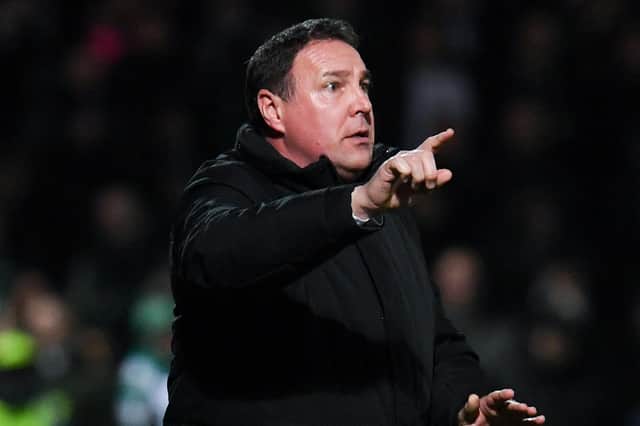 Ross County manager Malky Mackay was frustrated with the timing of Celtic's winner. (Photo by Craig Foy / SNS Group)