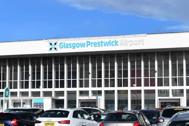 The state-owned Prestwick airport has grown increasingly reliant on US military spending in recent years. (Picture: John Devlin)