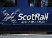 ScotRail engineers are inspecting a bridge in Burntisland after it was hit by a lorry. Picture: John Devlin.