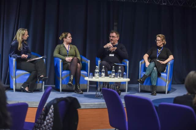 Alix Mackay, left, the founder and director of the Life Sciences Marketing Academy. Image: Lisa Ferguson