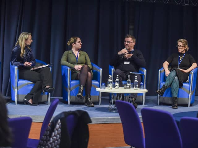 Alix Mackay, left, the founder and director of the Life Sciences Marketing Academy. Image: Lisa Ferguson