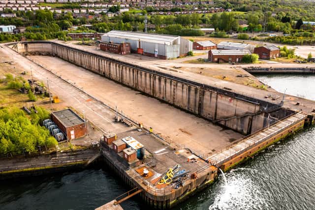 Peel Ports’ Inchgreen dry dock will  be brought back into full industrial use but its role as a ship breaker's yard - instead of a shipbuilding yard - is a missed opportunity, writes Kenny MacAskill. Picture: Ant Clausen Photography