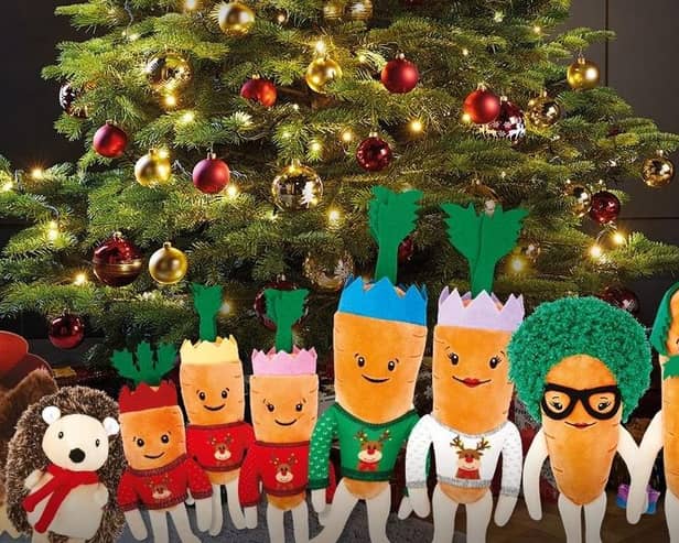 Kevin the Carrot soft toys have become popular due to Aldi’s Christmas adverts (Aldi Facebook)
