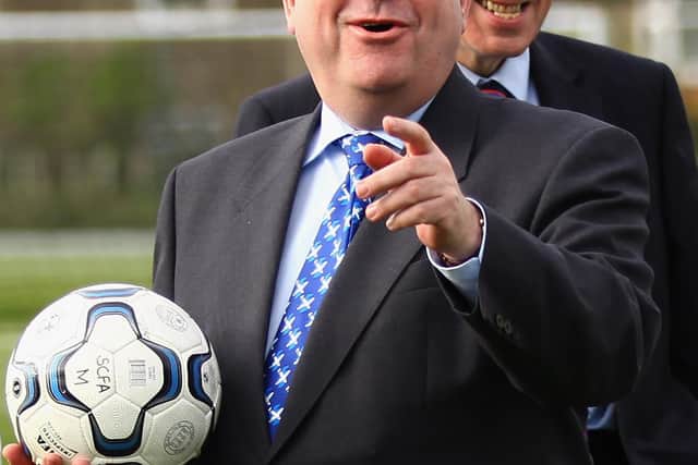 Alex Salmond said it was a "no-brainer" for the Scottish Government to sponsor the Scottish Cup, but numerous concerns over the deal were expressed at his cabinet meetings. Picture: Jeff J Mitchell/Getty Images
