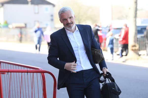 Aberdeen manager Jim Goodwin.
