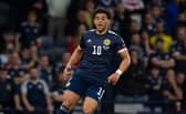 Che Adams is set to miss Scotland's clash with the Faroe Islands. (Photo by Craig Foy / SNS Group)