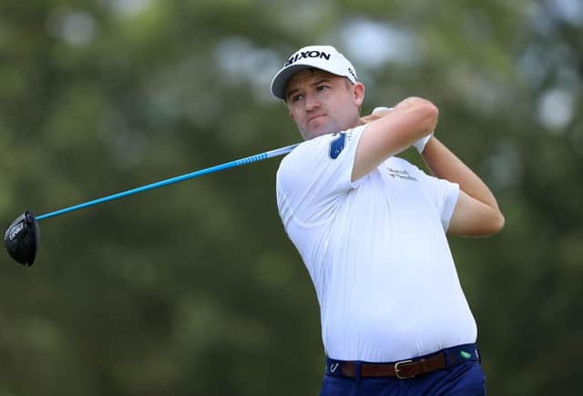 Russell Knox in action during the Sanderson Farms Championship at Country Club of Jackson in Mississippi on Sunday. Picture: Sam Greenwood/Getty Images.