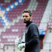Craig Gordon is back in training with Hearts after a serious injury.