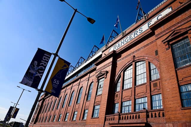 Ibrox Stadium: the home of Rangers. Picture: SNS