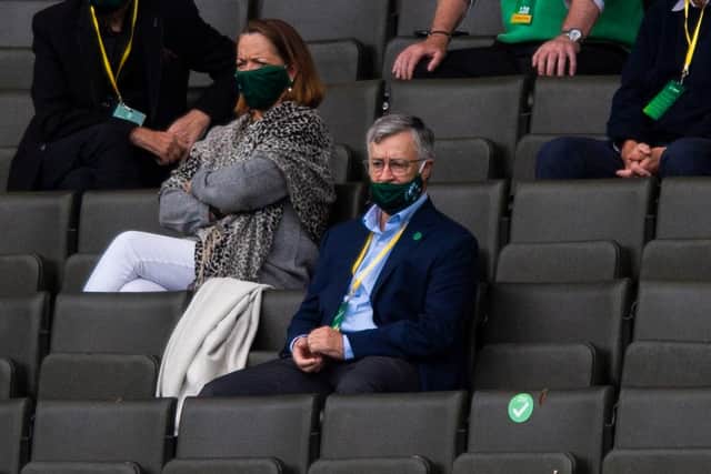 Hibs owner Ron Gordon has continued to invest in the squad despite the financial impact of the pandemic. (Photo by Mark Scates / SNS Group)