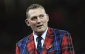 Doddie Weir during the Autumn International match at The Principality Stadium, Cardiff. PRESS ASSOCIATION Photo. Picture date: Saturday November 3, 2018. See PA story RUGBYU Wales. Photo credit should read: David Davies/PA Wire. RESTRICTIONS:  Use subject to restrictions. Editorial use only. No commercial use. No use in books or print sales without prior permission.