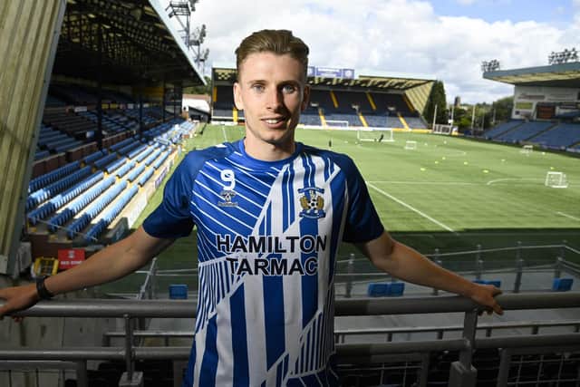 Kilmarnock striker Oli Shaw hopes to turn the Ibrox crowd against Rangers on Saturday. (Photo by Rob Casey / SNS Group)