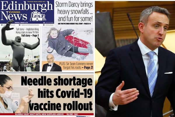 The Evening News coverage was praised in the parliament today