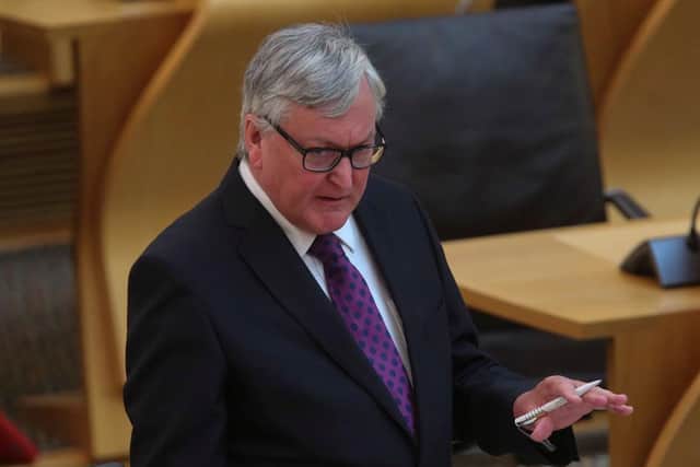 It comes after rural economy secretary, Fergus Ewing, was accused of breaking strict conduct rules last week.