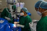 People should not have to go private to receive treatment such as cataract surgery (Picture: Arun Sankar/AFP via Getty Images)